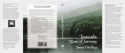 &bull; The torture and murder of 3,000 colonists in the Juniata Valley