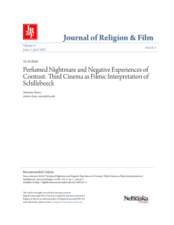 Perfumed Nightmare and Negative Experiences of Contrast: Third
