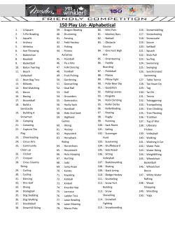 Alphabetical 150 Playlist