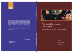 The India Phenomenon and Finland