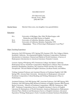 maurice hunt - Baylor University