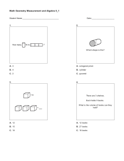 Math Geometry Measurement and Algebra 5_1