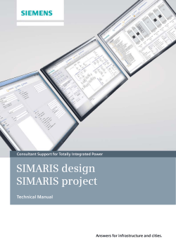 SIMARIS design SIMARIS project