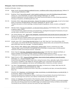 Bibliography : Books from Northwest Literacy Foundation Sorted by