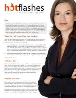 May When You Find Yourself Past Your Due Date