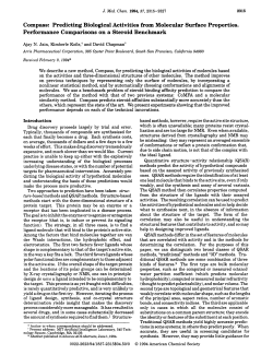 Compass: Predicting Biological Activities from