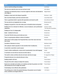 Quote - Charlotte Mecklenburg Library