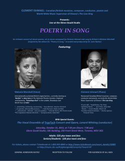 poetry in song
