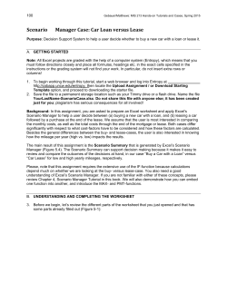 Project 9 PDF - UNCW/CSB Application Server Landing