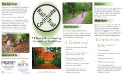 Brochure - Cochituate Rail Trail
