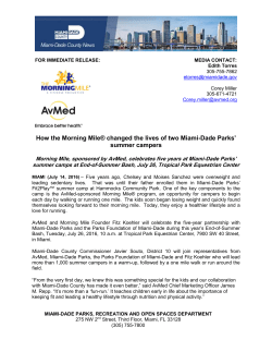 How the Morning Mile&reg; changed the lives of two Miami