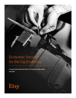 Economic Security for the Gig Economy