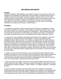 declaring our rights