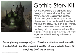 Gothic Story Kit - Collaborative Learning