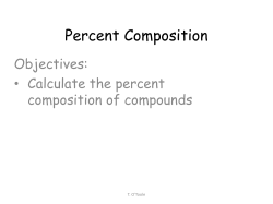 Percent Composition