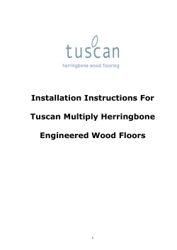 Installation Instructions For Tuscan Multiply