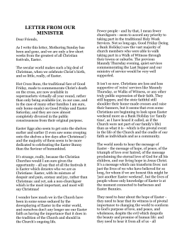 Wimpole Road News - Wimpole Road Methodist Church