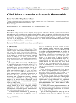 Chiral Seismic Attenuation with Acoustic Metamaterials