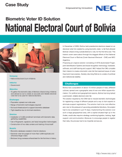 National Electoral Court of Bolivia