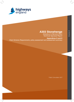 A303 Stonehenge - Highways England