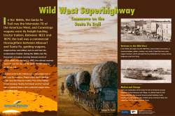 Commerce on the Santa Fe Trail - Wetlands and Wildlife Scenic Byway