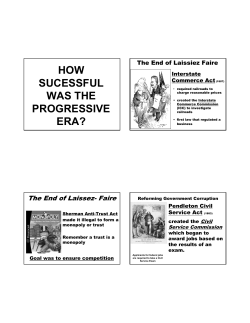 Political Reform Powerpoint File