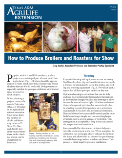 How to Produce Broilers and Roasters for Show (EPS012)