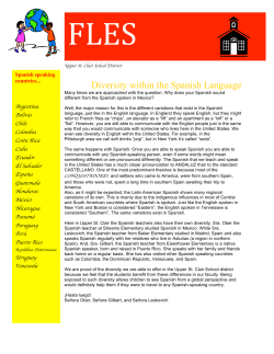 Diversity within the Spanish Language