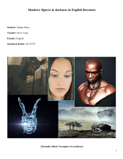 Q3: What does this show about the human condition or Archetypes?