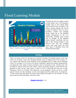 Flood Learning Module