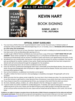 Official Event Guidelines