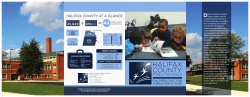 HCPS Brochure - Halifax County Public Schools