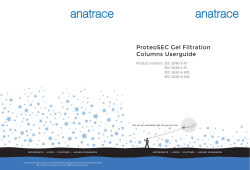 Anatrace-ProteoSEC-User