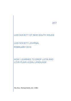 law society of new south wales law society jounal