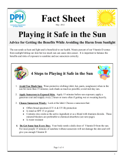 Sun Safety
