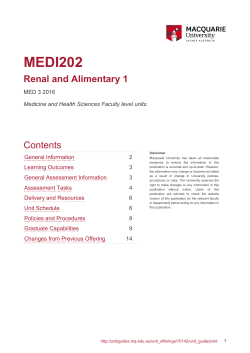 as PDF - Unit Guide