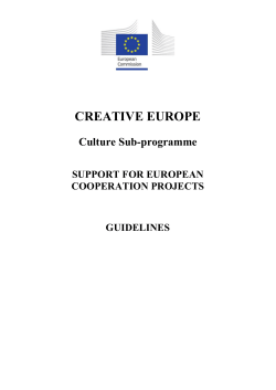 CREATIVE EUROPE