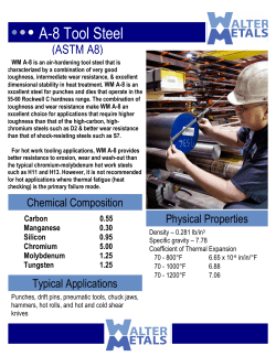 A8 Spec sheet