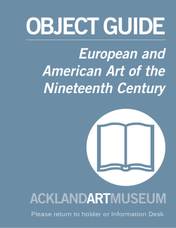European and American Art of the Nineteenth Century
