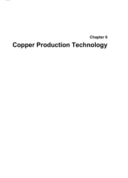 Copper Production Technology