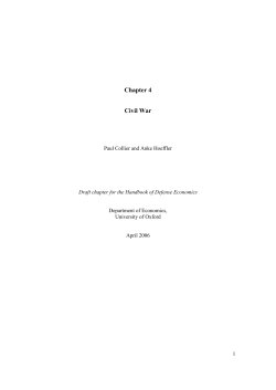 Chapter 4 Civil War - General Guide To Personal and Societies Web
