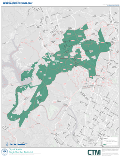 City of Austin Single Member District 6