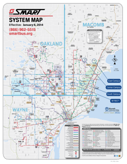 system map - Macomb Community College