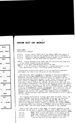 Drow Rot or Word? - Digital Commons @ Butler University