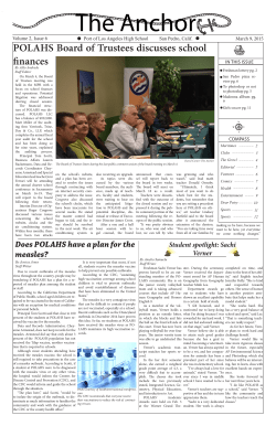 POLAHS Board of Trustees discusses school finances