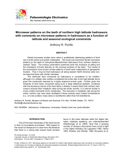 Print article - Palaeontologia Electronica