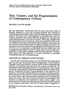 McGee - UMD WordPress blog