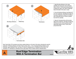 Roof Edge Termination