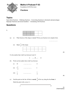 Maths-it Podcast F-03
