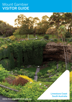 Mount Gambier VISITOR GUIDE